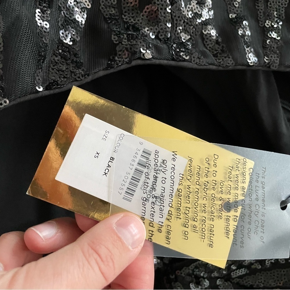 City Chic Monroe Sequin Maxi Dress - Picture 8 of 10